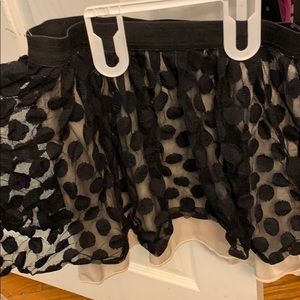 Polka dot skirt